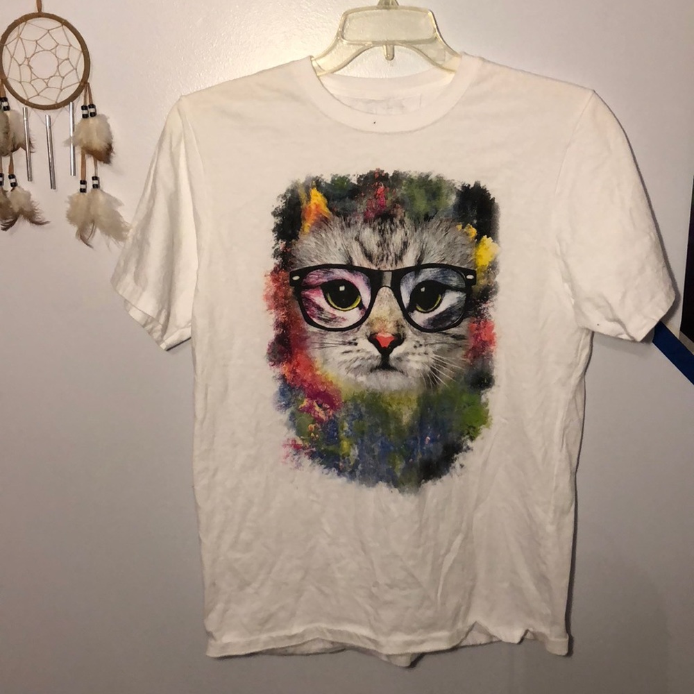 space cat tee